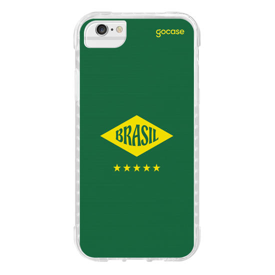 Capinha para celular  Brasil - Patch Minimalista