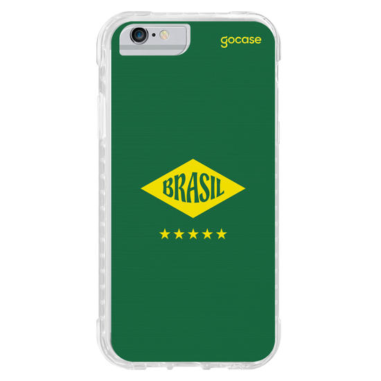 Capinha para celular  Brasil - Patch Minimalista