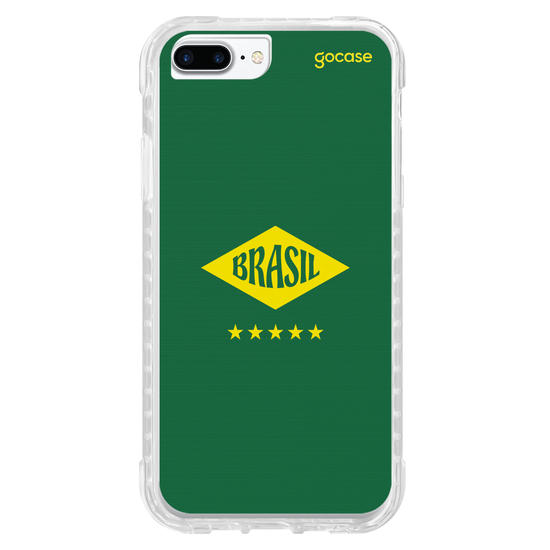 Capinha para celular  Brasil - Patch Minimalista