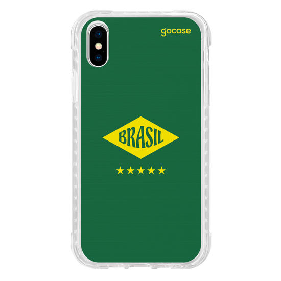 Capinha para celular  Brasil - Patch Minimalista