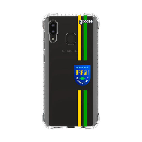 Capinha para celular  Brasil - Selo Stripes