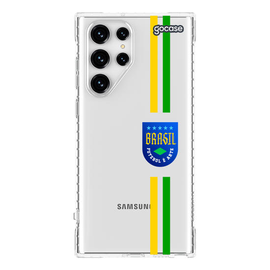 Capinha para celular  Brasil - Selo Stripes
