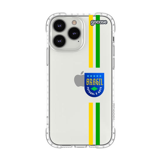 Capinha para celular  Brasil - Selo Stripes