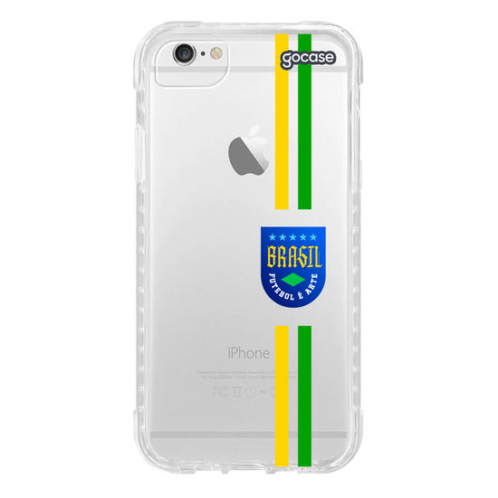Capinha para celular  Brasil - Selo Stripes