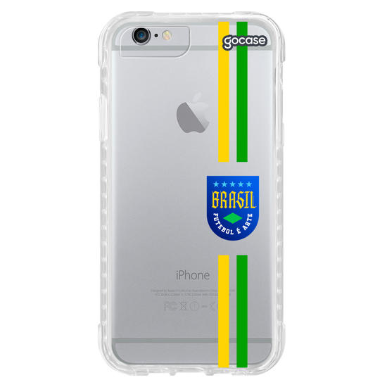 Capinha para celular  Brasil - Selo Stripes