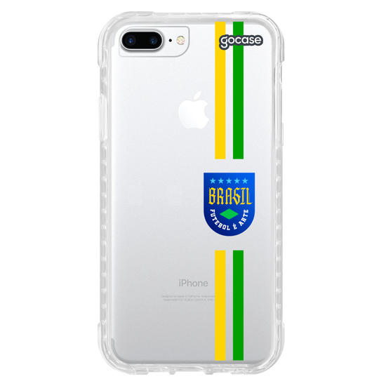 Capinha para celular  Brasil - Selo Stripes