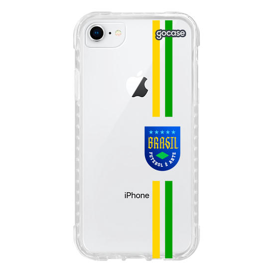 Capinha para celular  Brasil - Selo Stripes