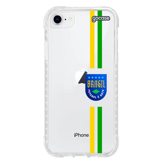 Capinha para celular  Brasil - Selo Stripes