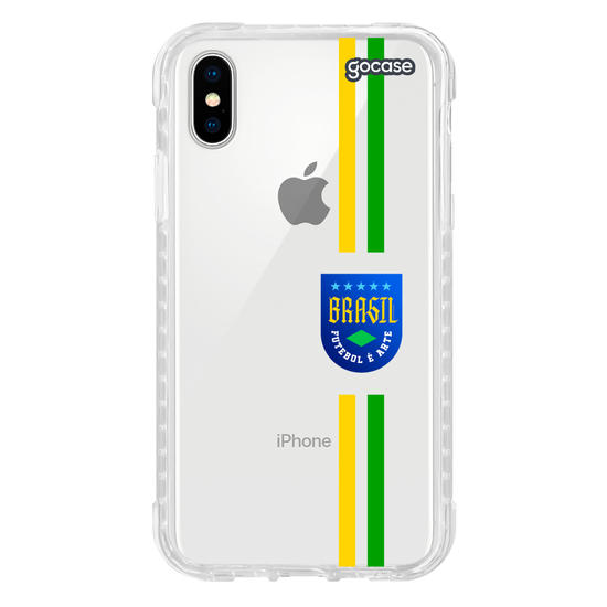 Capinha para celular  Brasil - Selo Stripes