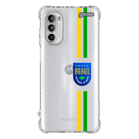 Capinha para celular  Brasil - Selo Stripes