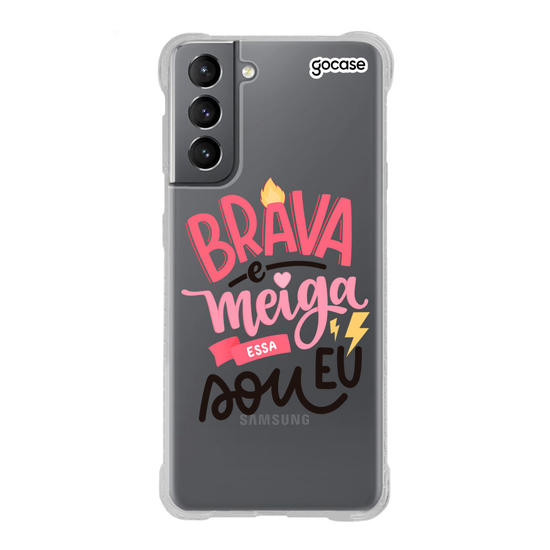 Capinha para celular Brava e Meiga