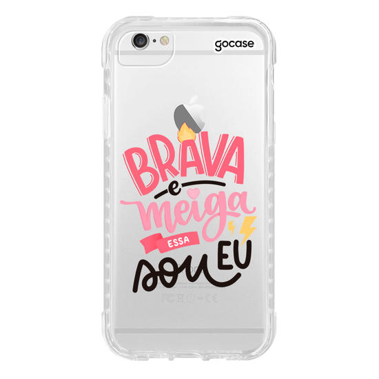Capinha para celular Brava e Meiga