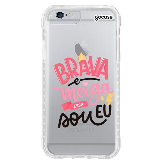 Capinha para celular Brava e Meiga