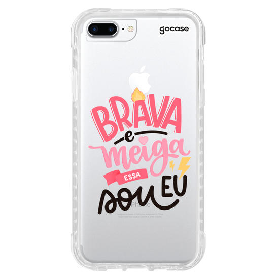 Capinha para celular Brava e Meiga