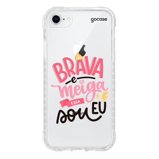 Capinha para celular Brava e Meiga