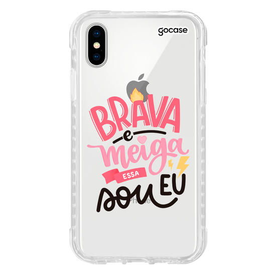 Capinha para celular Brava e Meiga