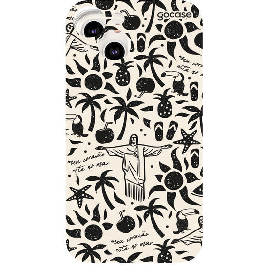 Capinha para celular  Brazil Summer Pattern