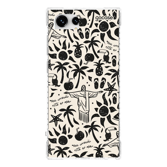 Capinha para celular  Brazil Summer Pattern