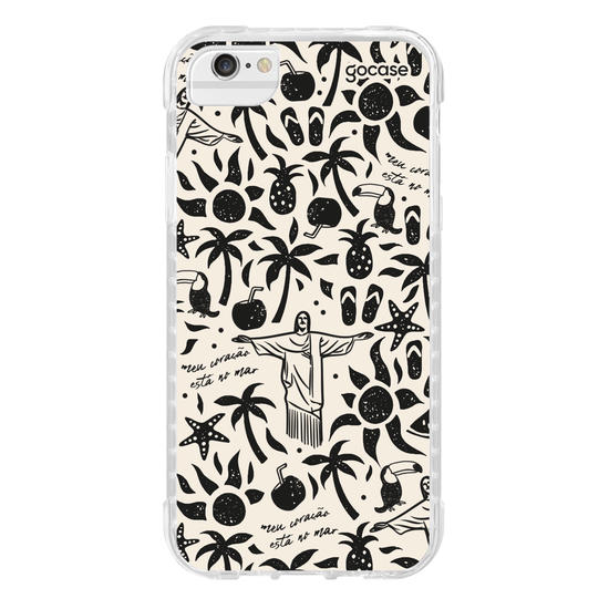 Capinha para celular  Brazil Summer Pattern