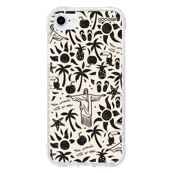 Capinha para celular  Brazil Summer Pattern