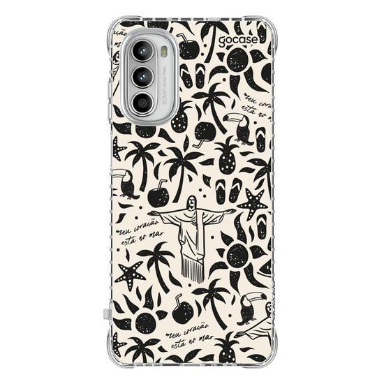 Capinha para celular  Brazil Summer Pattern