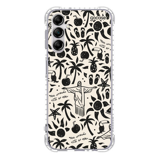 Capinha para celular  Brazil Summer Pattern