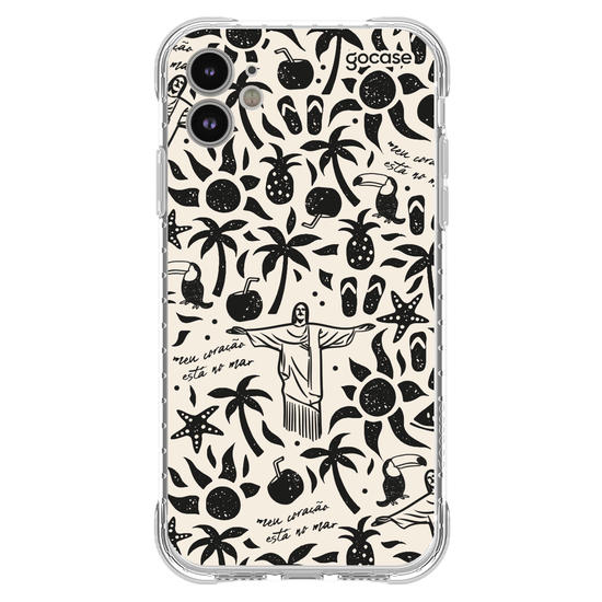 Capinha para celular  Brazil Summer Pattern