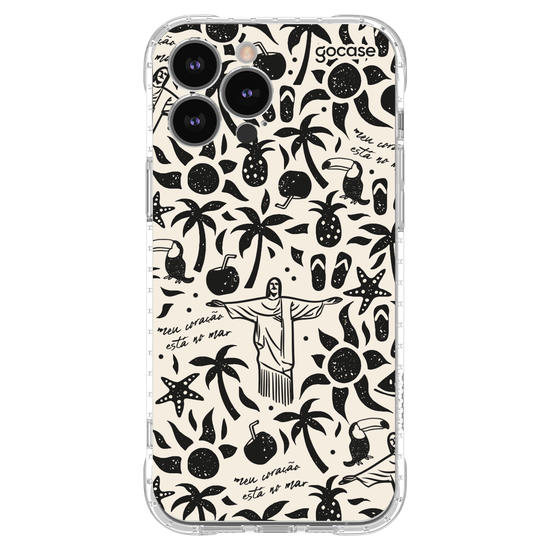Capinha para celular  Brazil Summer Pattern