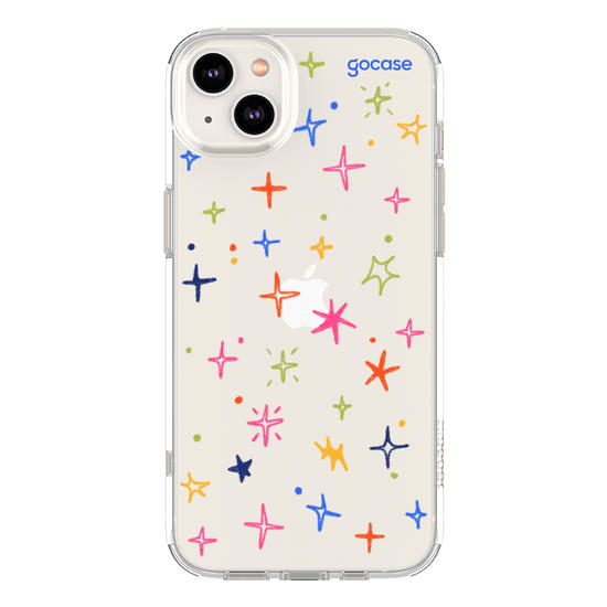 Capinha para celular  Brilhos Coloridos