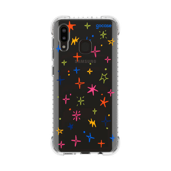 Capinha para celular  Brilhos Coloridos