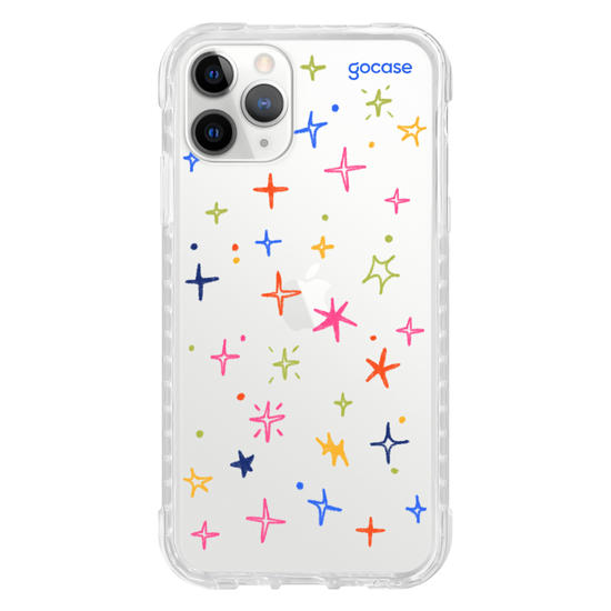 Capinha para celular  Brilhos Coloridos