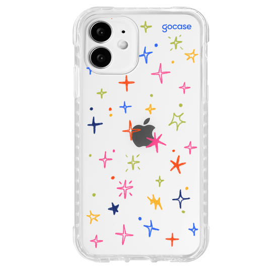 Capinha para celular  Brilhos Coloridos