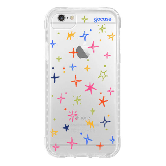 Capinha para celular  Brilhos Coloridos