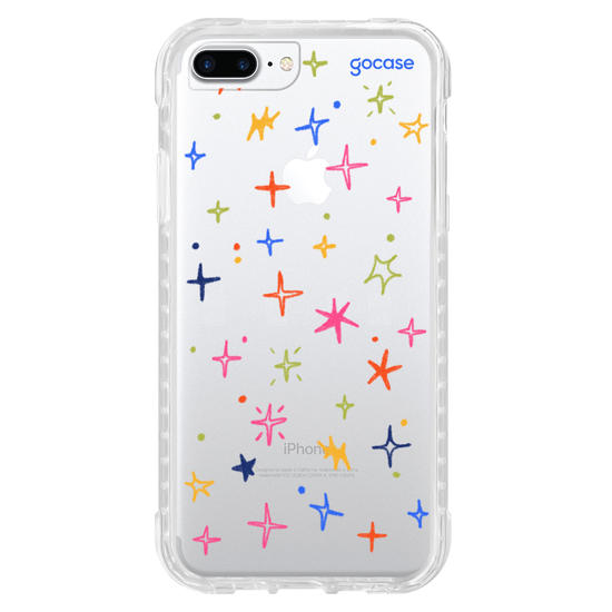 Capinha para celular  Brilhos Coloridos