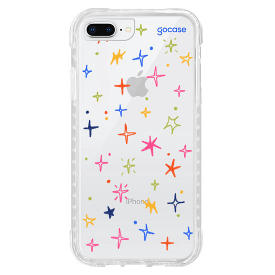 Capinha para celular  Brilhos Coloridos