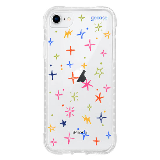 Capinha para celular  Brilhos Coloridos