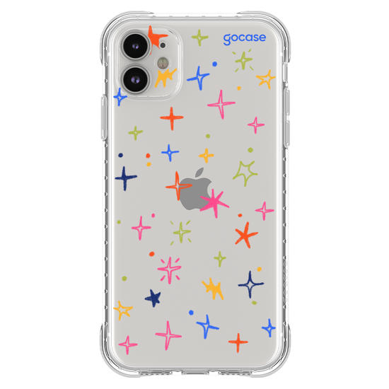 Capinha para celular  Brilhos Coloridos