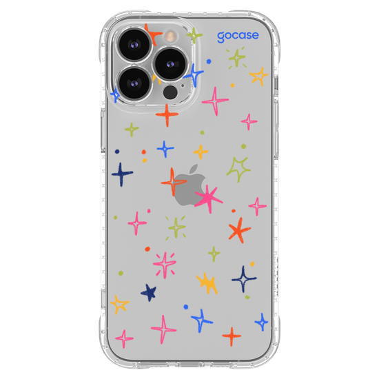 Capinha para celular  Brilhos Coloridos