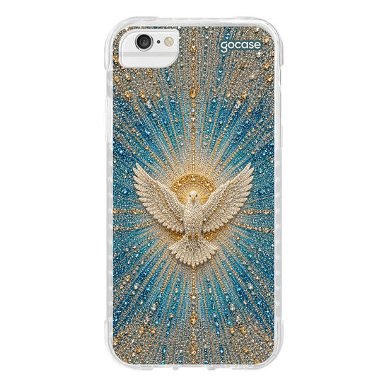 Capinha para celular  Brilho Divino Efeito Cravejado