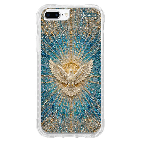 Capinha para celular  Brilho Divino Efeito Cravejado