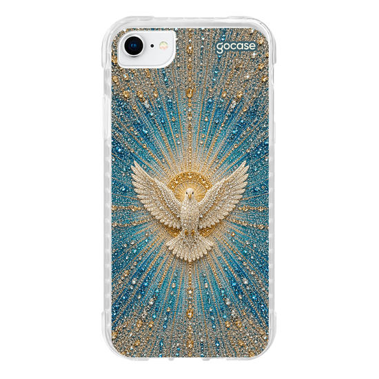 Capinha para celular  Brilho Divino Efeito Cravejado
