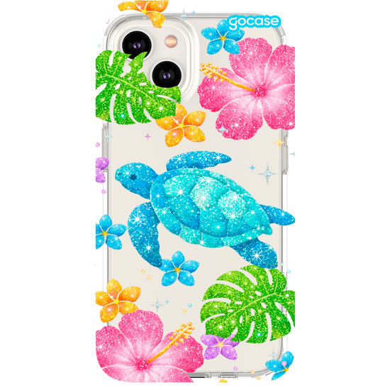 Capinha para celular  Brilho Tropical