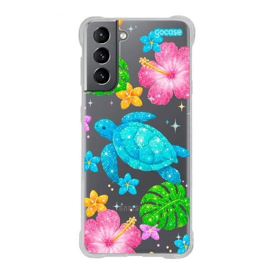 Capinha para celular  Brilho Tropical