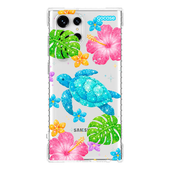 Capinha para celular  Brilho Tropical