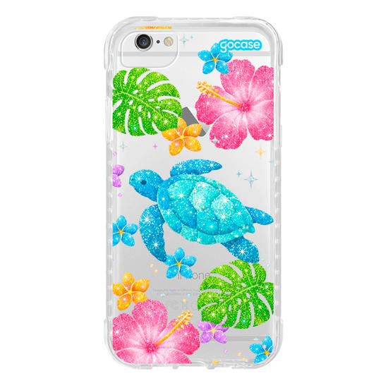 Capinha para celular  Brilho Tropical