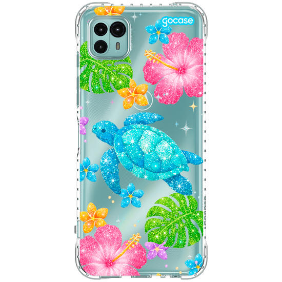 Capinha para celular  Brilho Tropical