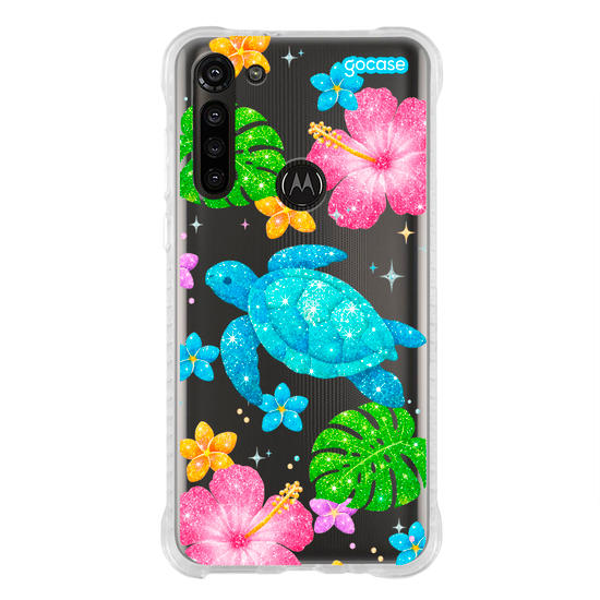 Capinha para celular  Brilho Tropical