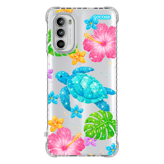 Capinha para celular  Brilho Tropical