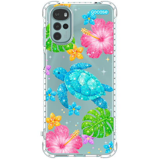 Capinha para celular  Brilho Tropical