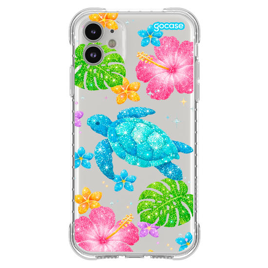 Capinha para celular  Brilho Tropical